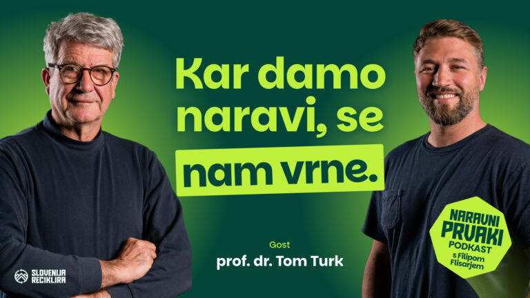 V naravi je vse povezano. Kar ji damo, se nam vrne nazaj.